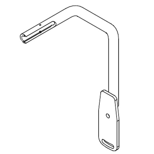 HUSTLER 110680 STEERING HANDLE W/A ATZ HUSTLER MOWERS 110680