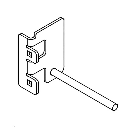 HUSTLER 113692 ANTI SCALP BRACKET W/A LEFT HAND 60 IN AND 66 IN HUSTLER MOWERS 113692