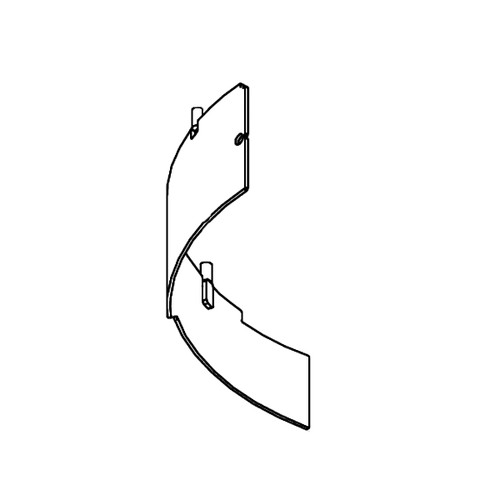 HUSTLER 346023 COMMON MULCH BAFFLE 60 IN DECK HUSTLER MOWERS 346023