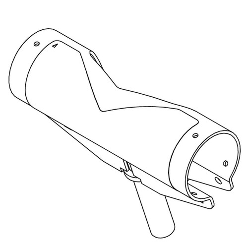 HUSTLER 550071 HBAR STEERING SERVICE COVER ASSEMBLY WITH DECAL TRIMSTAR HUSTLER MOWERS 550071