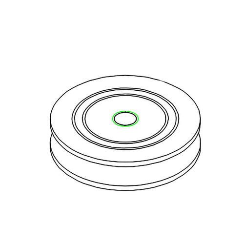 HUSTLER 601226 DRIVE PULLEY HUSTLER MOWERS 601226