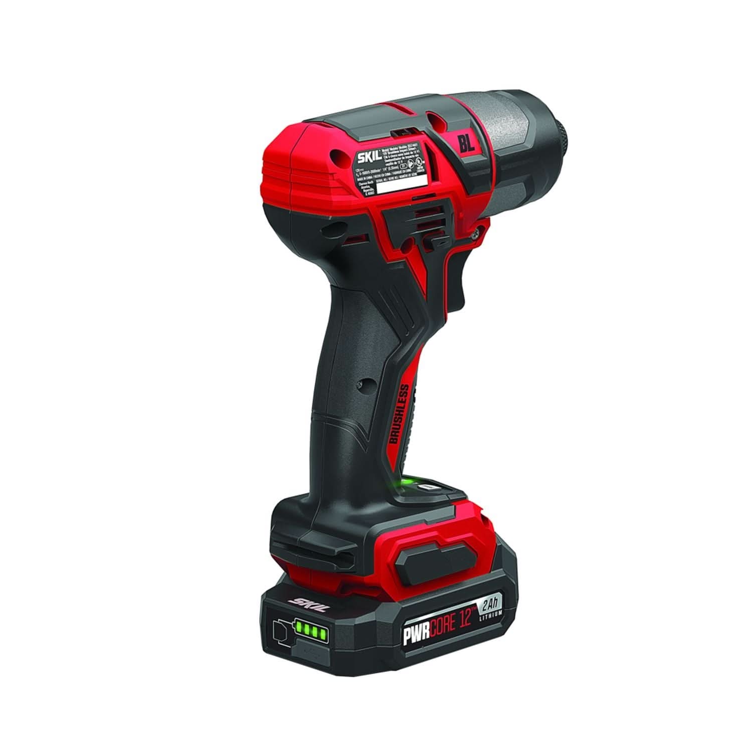 SKIL ID574402 PWRCore 12 Brushless 12V 1/4'' Hex Impact Driver with PWR JUMP Charger