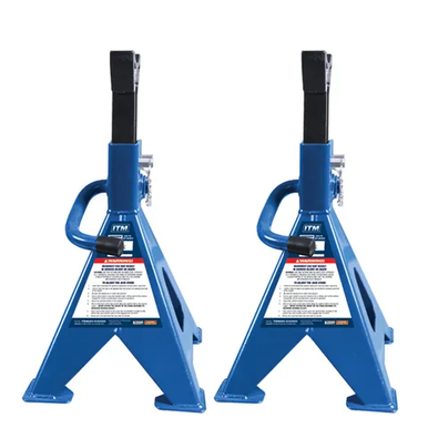ITM Ratchet Jack Stand 4,000kg Pair - TM820-04000