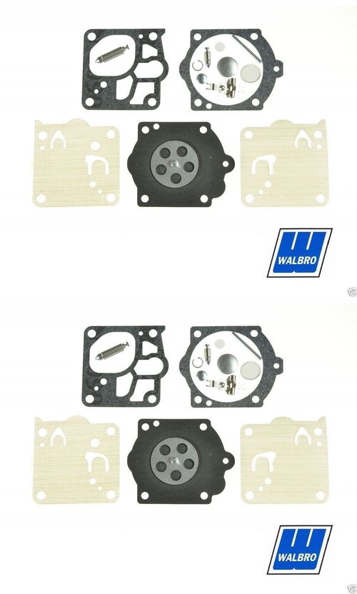 2 Pack Genuine Walbro K10-WJ Carburetor Repair Rebuild Kit Fits WJ Series OEM