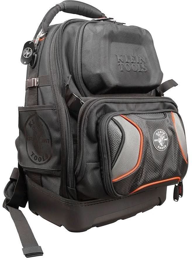 Klein 55485 Tradesman Pro Tool Master Tool Bag Backpack, 48 Pockets, 19.5-Inch