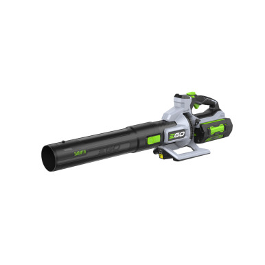 EGO POWER+ 56V 1500m³/h Brushless Blower KIT Includes 2 x 5.0Ah Battery, Turbo Charger, Shoulder Strap Flat Nozzle & Round Nozzle - LB8804E-2
