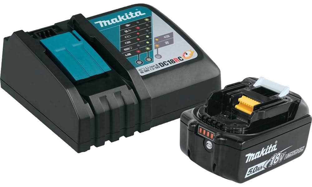 Makita PROMO18V 5.0Ah Battery and Charger Starter Pack