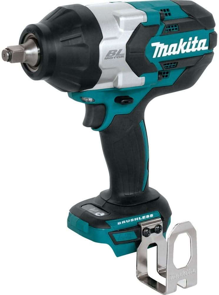 Makita XWT08Z 18VBrushless Cordless High Torque 1/2 in. Sq. Drive Impact Wrench , Tool Only