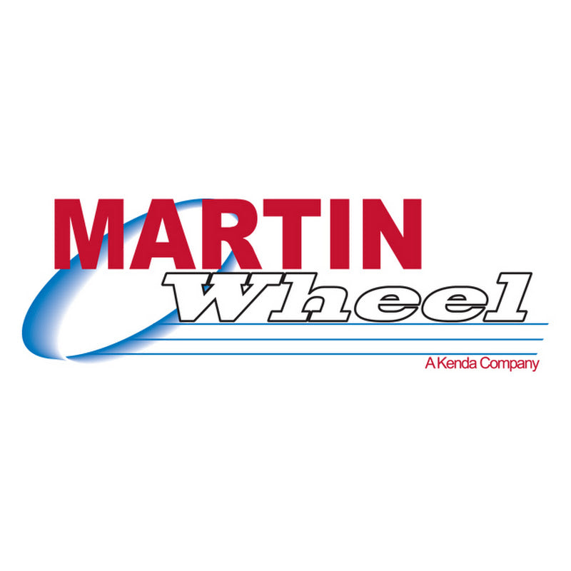 2 Pack Martin ZP-61HD-BB-OF 6" Steel Deck Wheel Fits Gravely 034426
