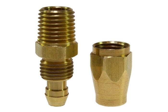 Coilhose PRM0404-DL Reusable Rigid Connection 1/4-in. MPT Thread