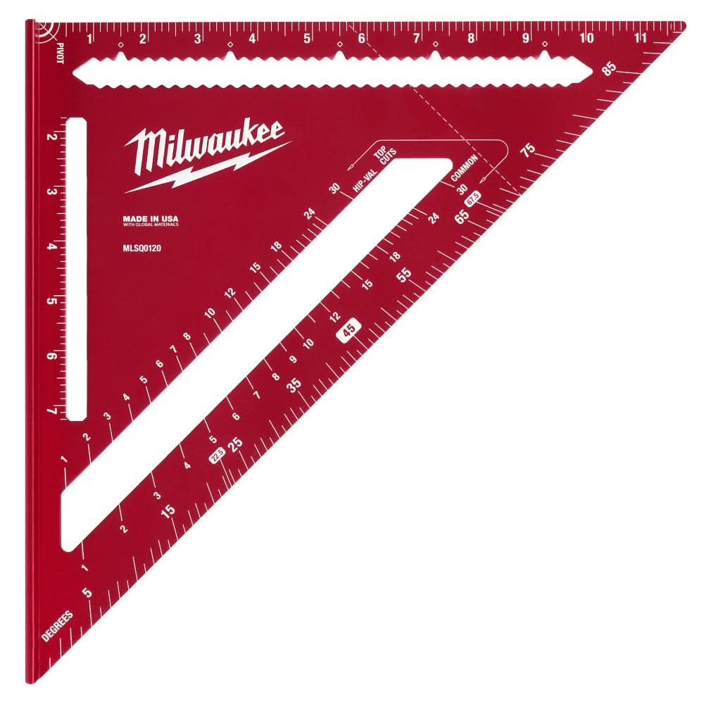 Milwaukee MLSQ0120 12" Rafter Square