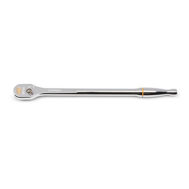 Gearwrench 1/4" Drive 120Xp™ Full Polish Chrome Extra Long Handle Teardrop Ratchet - 81034XP