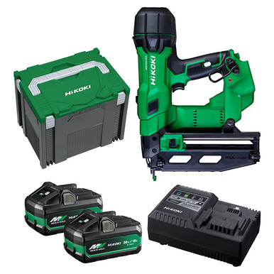 Hikoki 18V C Series Fin Nailer Kit - NT1865DSA(HXZ)