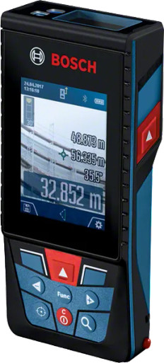 Bosch 150m Red Beam Distance Measure Digital view finder Bluetooth IP54- GLM 150 C - 0601072FK0