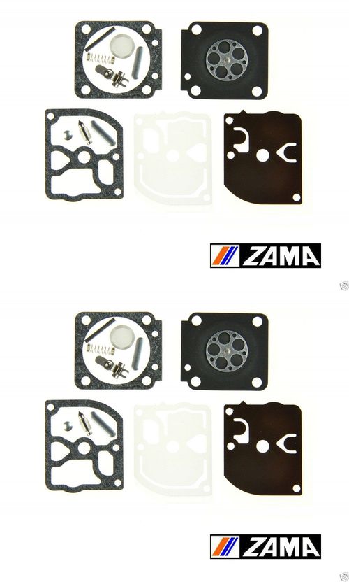 2 Pack Genuine Zama RB-130 Carburetor Repair Kit Fits C1M-EL28 A B Husqvarna