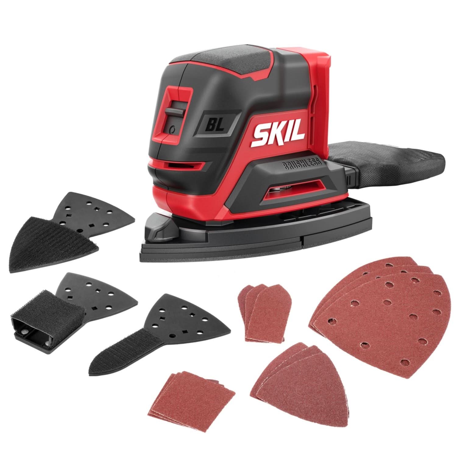 SKIL SR6607B-00 PWR CORE 20 Brushless 20V Compact Multi-Sander Tool Only