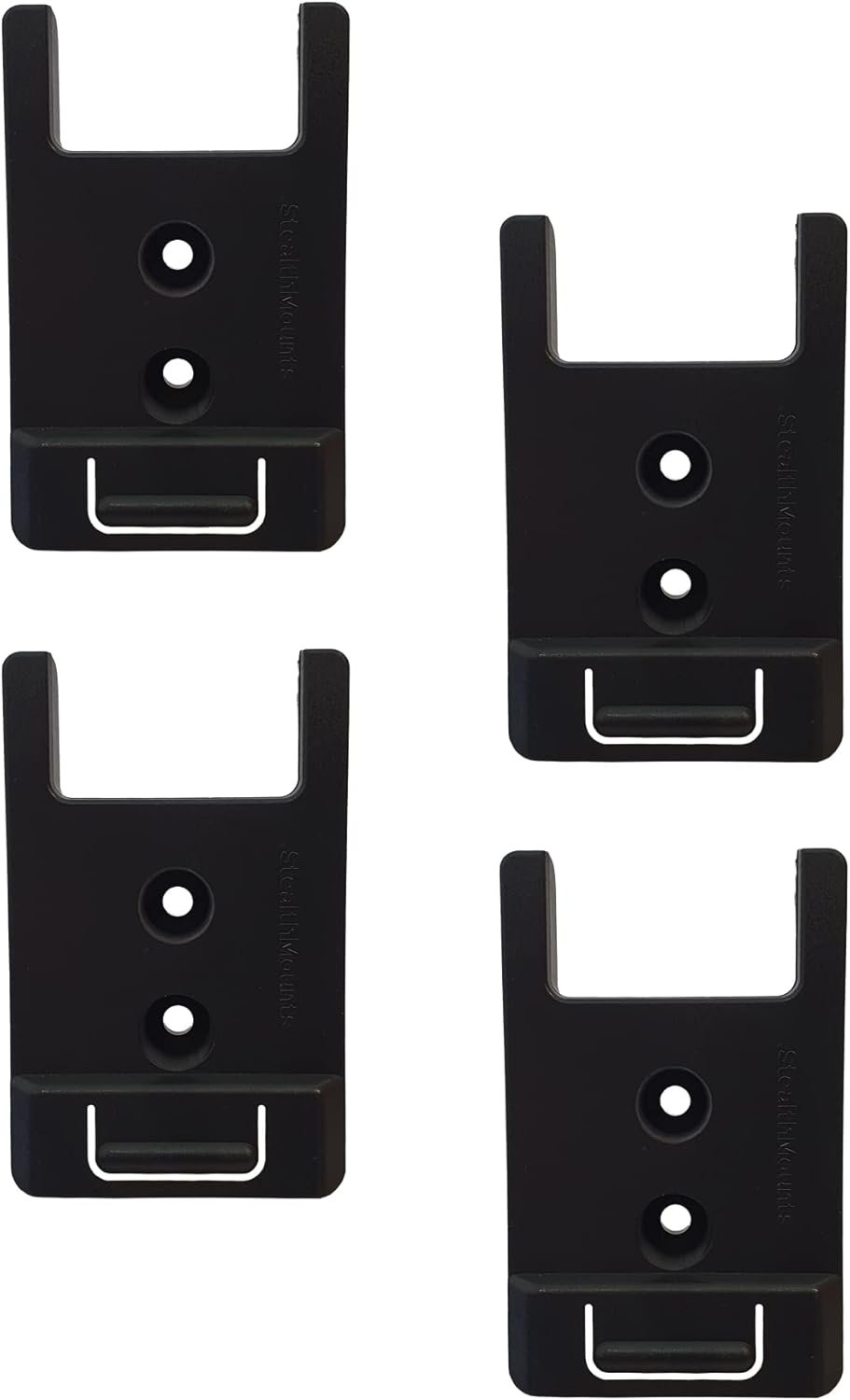 StealthMounts Tool Mounts for Craftsman 20V Black, 4-Pack