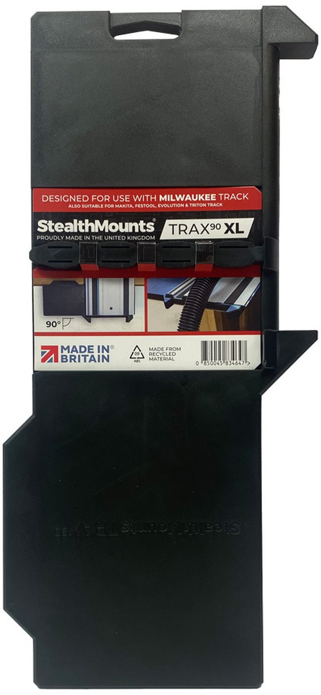 StealthMounts Trax90 XL Track Saw Square for Milwaukee