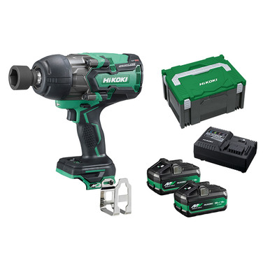 Hikoki 36V B/less 1/2 High Torque Impact Wrench Kit - WR36DB(HRZ)